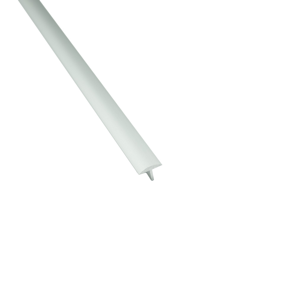 Alu T-Profil Übergangsschiene Übergangsprofil Laminat silber matt poliert L270cm