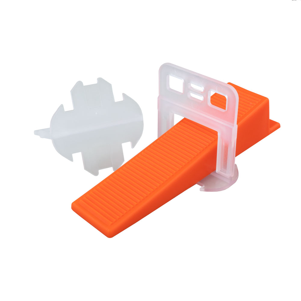 Nivelliersystem 0,5 mm Basis-Set 100 Laschen + 100 Keile + Metallzange Nivelliersystem XL 1 mm Basis-Set 250L+250K+K-Zange