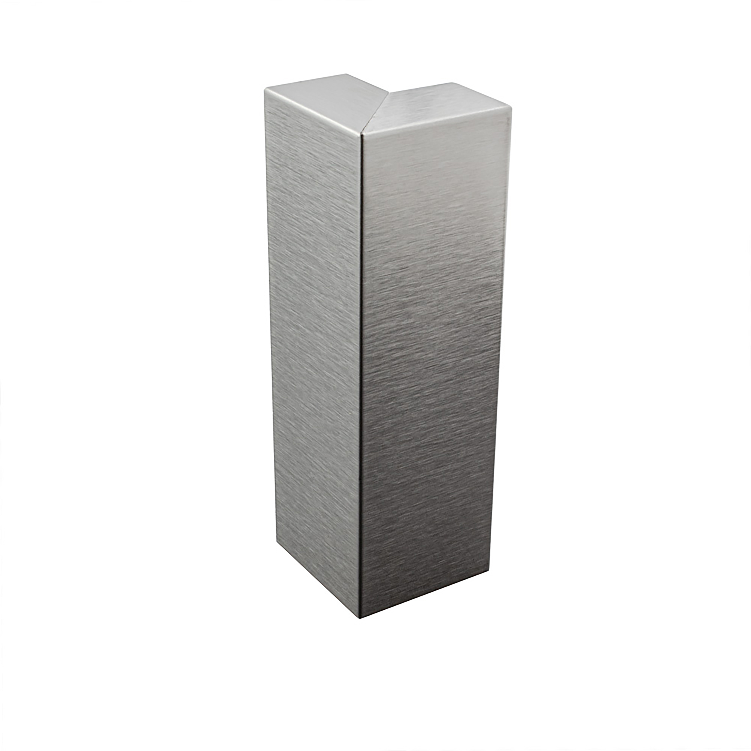 Sockelleiste Edelstahl Fußbodenleisten V2A L250cm 60mm silber gebürstet Ausseneck Sockelleiste Edelstahl Fußbodenleisten V2A L250cm 60mm silber gebürstet Ausseneck